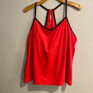 Hot Pink GapFit Tank w/ Built in Bra